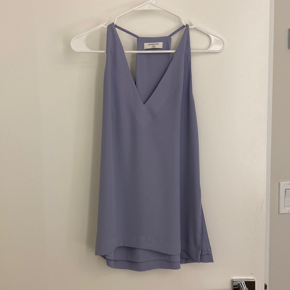 Babaton Periwinkle Blouse